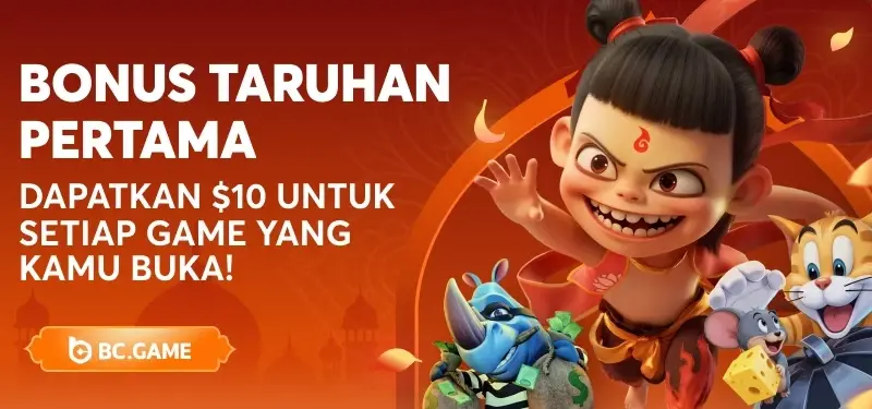 BC Game promosi bonus taruhan pertama